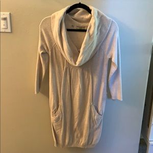 Guess oatmeal sweater dress